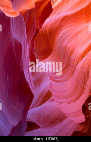 Famous Antelope canyon near Page, Arizona Stock Photo