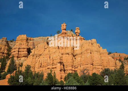 Red canyon near Bryce canyon national park in Utah, USA Stock Photo