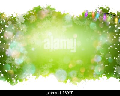 Christmas background with place for text. EPS 10 Stock Vector