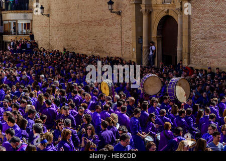 Holy week celebration in Calanda, Spain Stock Photo