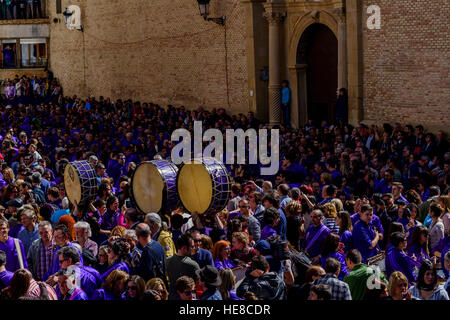 Holy week celebration in Calanda, Spain Stock Photo