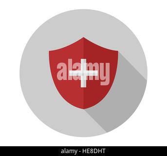 Doctor Badge Icon Stock Photo - Alamy