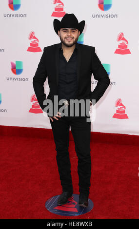 17th Annual Latin Grammy Awards Arrivals at T-Mobile Arena Las Vegas  Featuring: Gerardo Where: Las Vegas, Nevada, United States When: 17 Nov 2016 Stock Photo