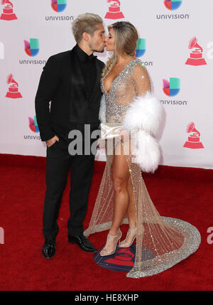 17th Annual Latin Grammy Awards Arrivals at T-Mobile Arena Las Vegas  Featuring: Chino Where: Las Vegas, Nevada, United States When: 17 Nov 2016 Stock Photo