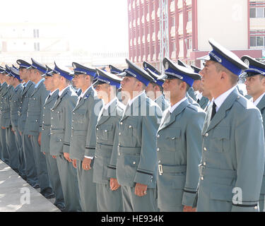 Cadets receive training at the Afghan National Army Officer Academy in ...