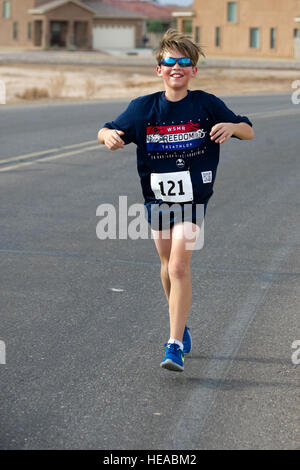 The youngest participant from the United States is pictured before the ...