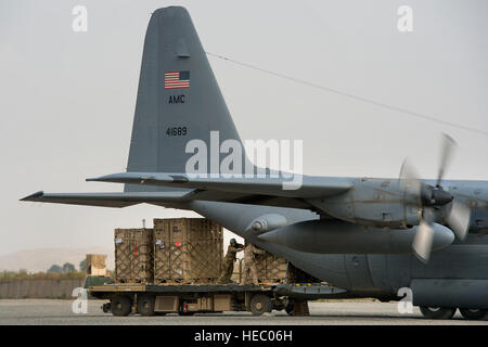 Fob Ramp At a forward operating base (FOB) Loadmaster, Sergeant Jessica Lujick ...