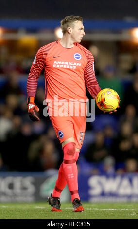 Brighton & Hove Albion's David Stockdale Stock Photo