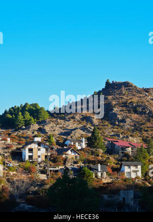 Argentina, Cordoba Province, Calamuchita Valley, View of La Cumbrecita. Stock Photo