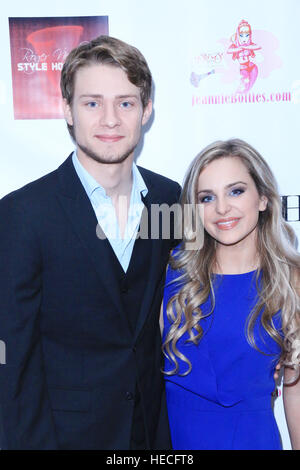 Lou Wegner and Angela Cole attending An Enchanted Evening With Mario AC Della Casa - Fundraiser for John Ritter Foundation and Beverly Hills Women's Club, at the Beverly Hills Women's Club in Beverly Hills, California.  Featuring: Lou Wegner, Angela Cole Stock Photo
