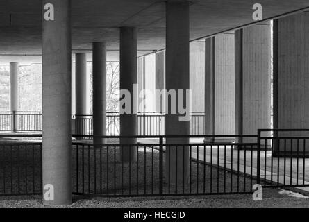 Northwestern University building wall Stock Photo