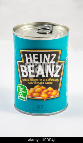 Heinz 57 varieties can baked beans Stock Photo - Alamy