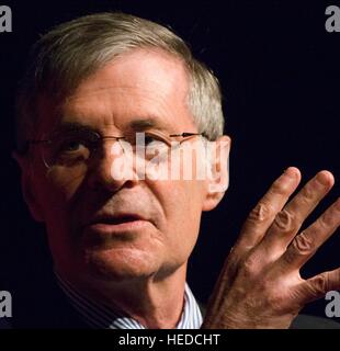 Pulitzer Prize-winning historian David Oshinsky discusses his new book, Bellevue: Three Centuries of Medicine and Mayhem at Americas Most Storied Hospital, during an event at the LBJ Presidential Library December 1, 2016 in Austin, Texas. Stock Photo