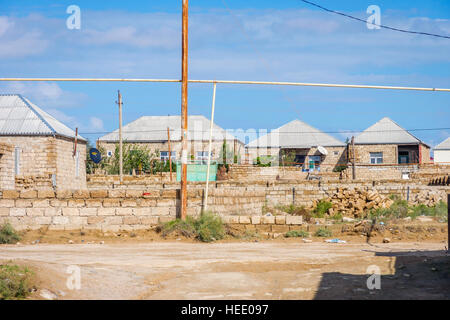Residential area in suburbs of Baku, Azerbaijan Stock Photo