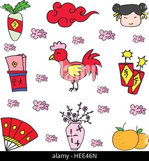 Element Chinese New Year doodles vector Stock Vector Image & Art - Alamy
