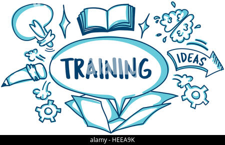 School Learning Outside Box Book Sketch Concept Stock Photo
