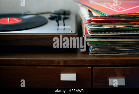 Vinyl Music Melody Leisure Rest Rhythm Concept Stock Photo