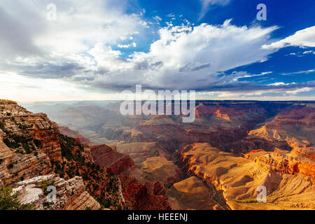 Grand Canyon National Park is the United States 15th oldest national park. Named a UNESCO World Heritage Site in 1979, the park is located in northwes Stock Photo