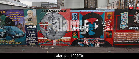 Belfast Falls Rd Republican Peace Wall Mural