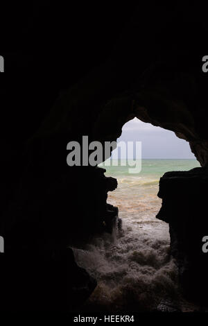 Hercules Grotto near Tangier, Morocco Stock Photo