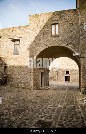 Melfi Castle in Basilicata Stock Photo