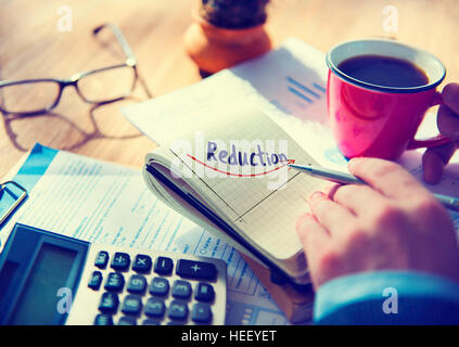 Recession Financial Risk Failure Decrease Concept Stock Photo - Alamy