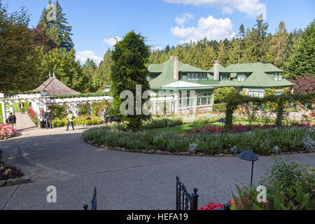 Butchart Gardens near Victoria Vancouver Island British Columbia, Canada Stock Photo