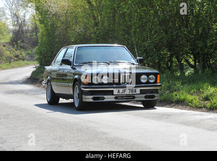 1983 BMW E21 shape Alpina B6 sports coupe, German classic car Stock Photo