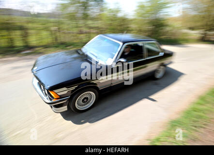 1983 BMW E21 shape Alpina B6 sports coupe, German classic car Stock Photo