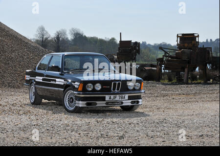 1983 BMW E21 shape Alpina B6 sports coupe, German classic car Stock Photo