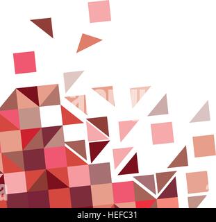Abstract low poly background icon vector illustration graphic design Stock Vector