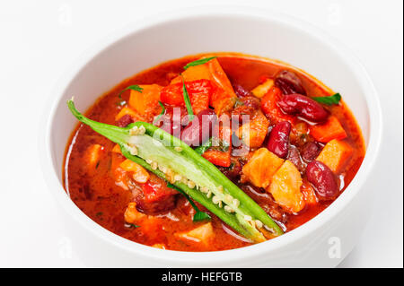 Vegatable stew or thick soup Stock Photo