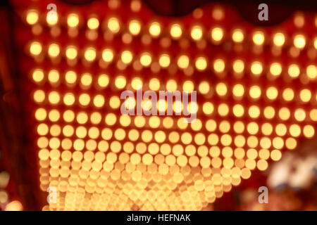 Blurred festive lights for background use Stock Photo