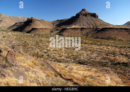 Homer Wilson Ranch, Big Bend National Park, Texas Stock Photo