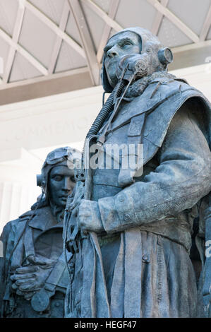 The Royal Air Force, Bomber Command memorial, Green Park, London, England, UK Stock Photo