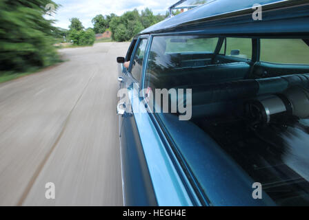 1968 Chevrolet Bel Air station wagon classic American car, action rig shot Stock Photo