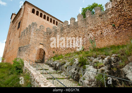 Collegiate Church of Santa Maria - Alquezar - Spain Stock Photo