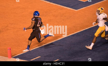 Boise State Football Game, Star running back Jeremy McNchols, Boise, Idaho, USA, 2016 Stock Photo