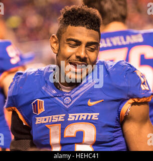 Boise State Football Game, Star running back Jeremy McNchols, Boise, Idaho, USA Stock Photo