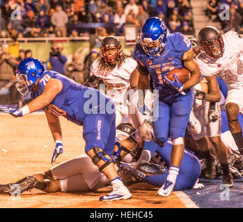 Boise State Football Game, Star running back Jeremy McNchols, Boise, Idaho, USA 2016 Stock Photo