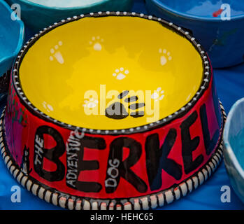 Empty Bowls Fund Raiser, Downtown Boise, Idaho, Food Bank, 2016, Boise, Idaho, USA Stock Photo