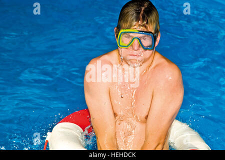 Man wearing life saver hi-res stock photography and images - Alamy