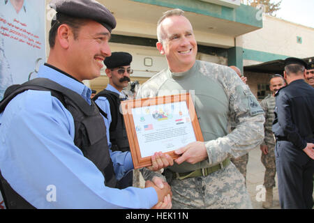 U.S. Army Col. Larry Swift, Commander, Ready First, 1st Brigade Combat ...