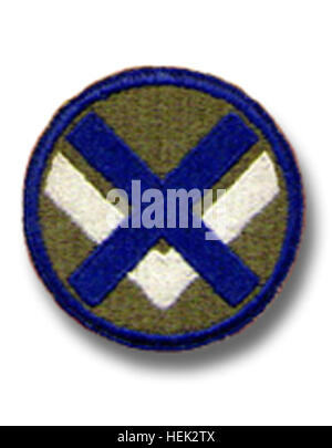 XV Corps patch Stock Photo