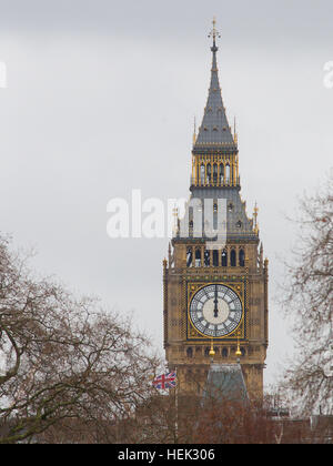 Big Ben, the Great Bell of the clock, Palace of Westminster London. Stock Photo