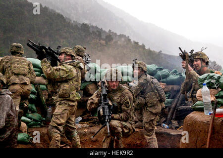 Soldiers from 2nd Battalion, 327th Infantry Regiment 