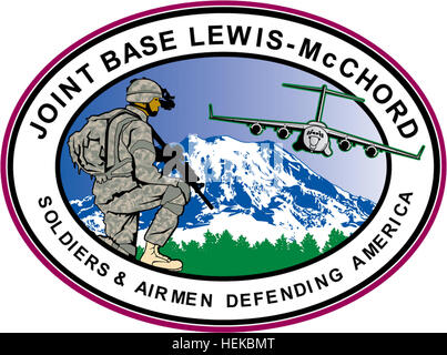 JBLM - Emblem Stock Photo