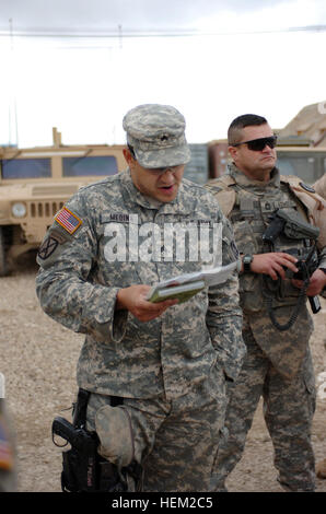 Sgt. Alexis Medina, a team leader with Company D, 2nd Battalion, 124th ...