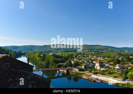 Puy L'Eveque, near Cahors, Lot Department, Midi Pyrenees, France, Europe Stock Photo