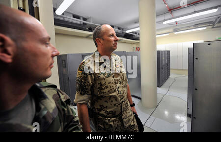 Isaf Joint Command The grand opening of the Afghan Mission Network Operations Center at ...